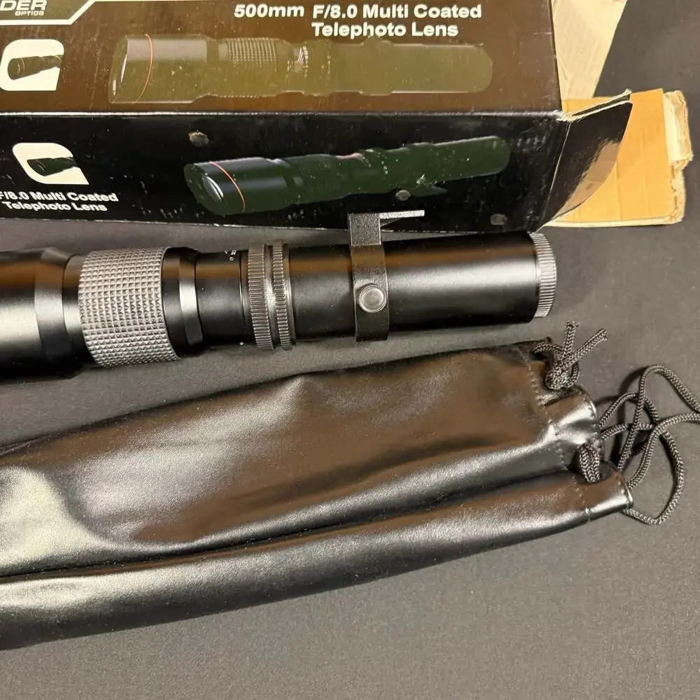 Commander Optics 500mm f/8.0 Multi Coated Telephoto Lens